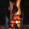 Braai wood burning