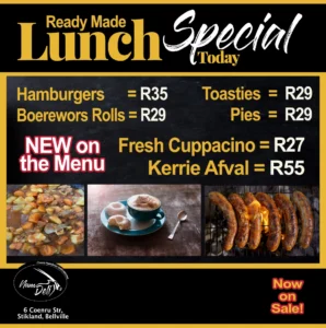 Daily Meat Specials