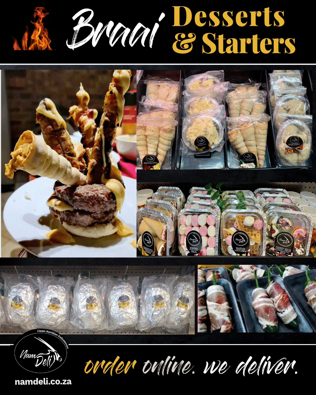 Braai Starters And Desserts Classic Namibian Delicatessen