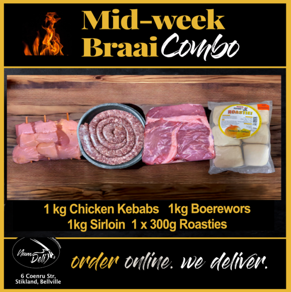 Midweek Braai Combo Namdeli 071 671 5556