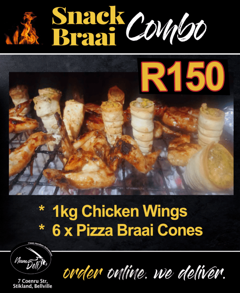Easy Braai Snack Combo Namdeli co za 071 671 5556