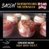 Bacon Boerewors Meatballs