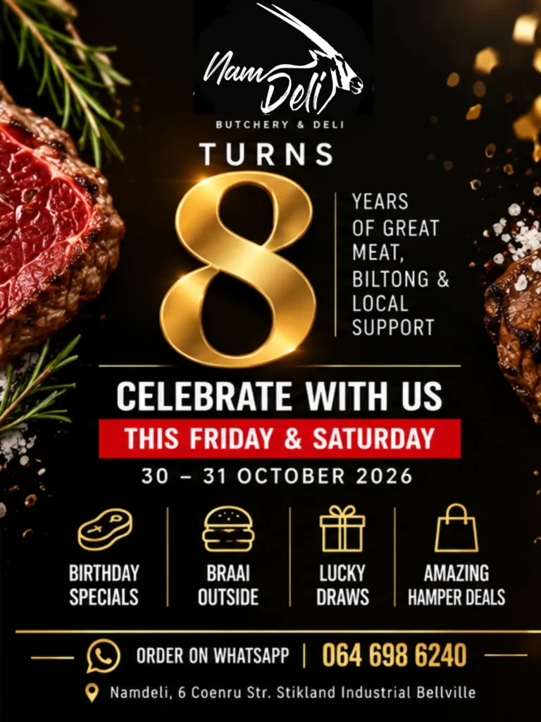 NamDeli Turns 8: Join Us for Our Birthday Braai 2 8th Birthday